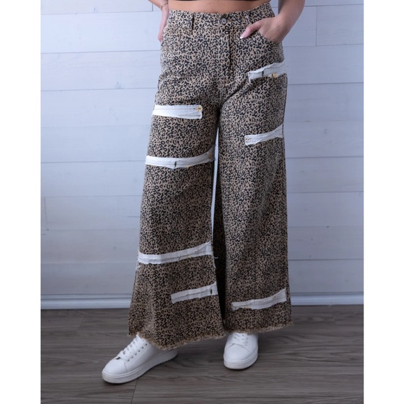 POL Denim - NEW POL Leopard Print Jeans